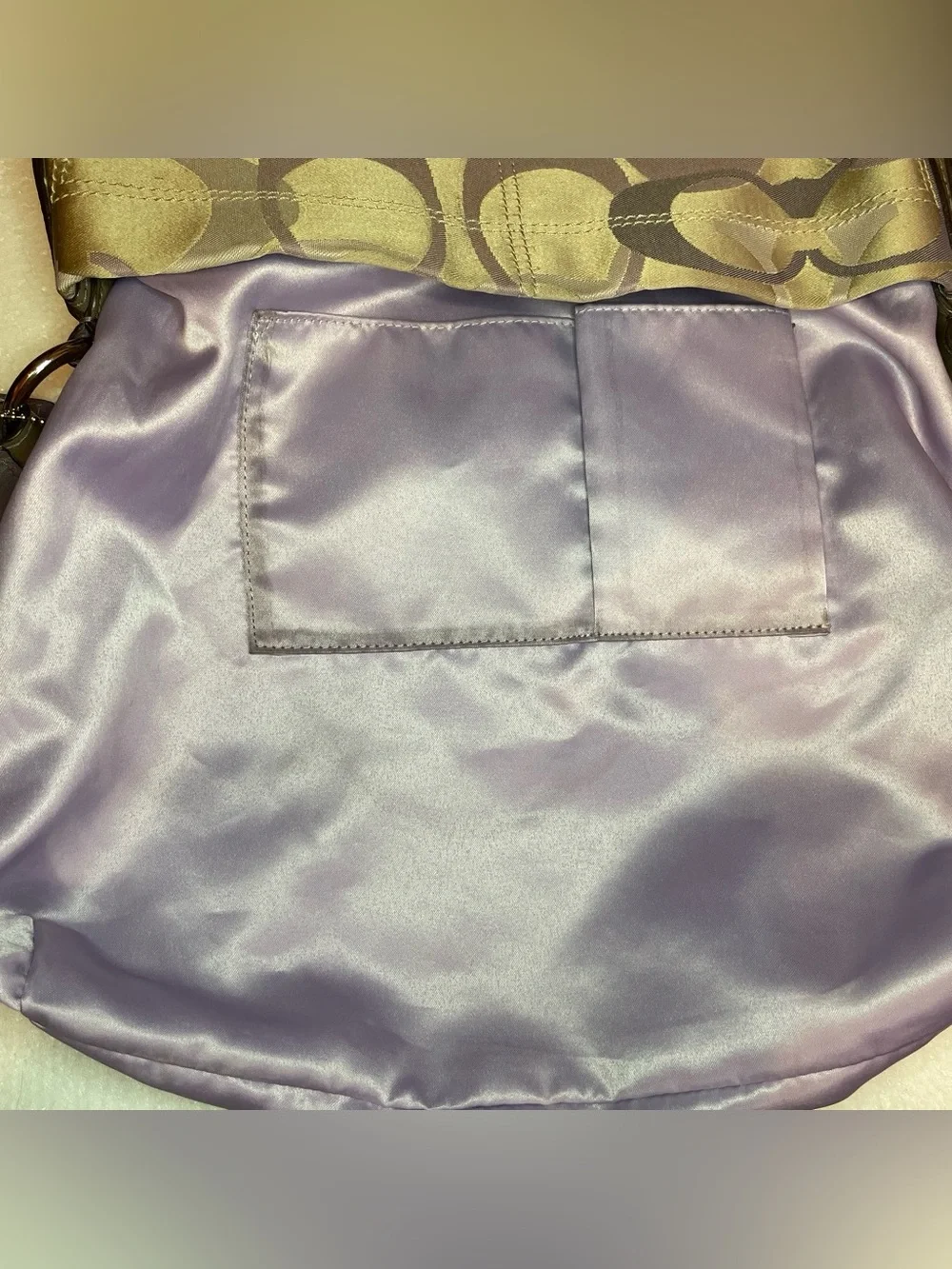 Coach Penlope Optic Signature Hobo Shoulder Bag